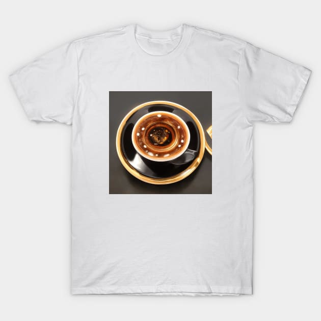 Coffee Vintage Since French Press Macchiato T-Shirt by Flowering Away